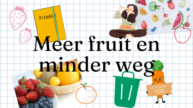 Ik plan al mijn maaltijden